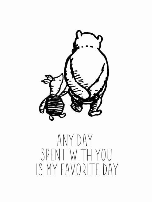 Any Day Spent With You Is My Favorite Day Poster