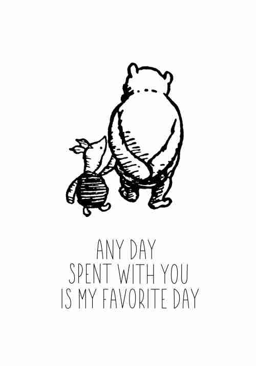 Any Day Spent With You Is My Favorite Day Poster