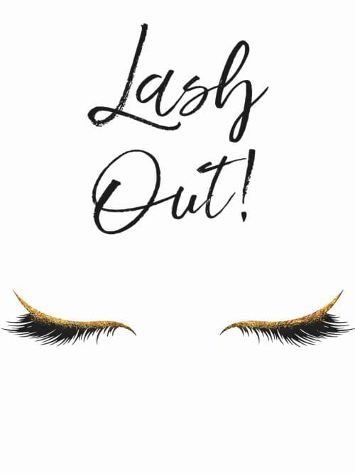 Lash Out Poster