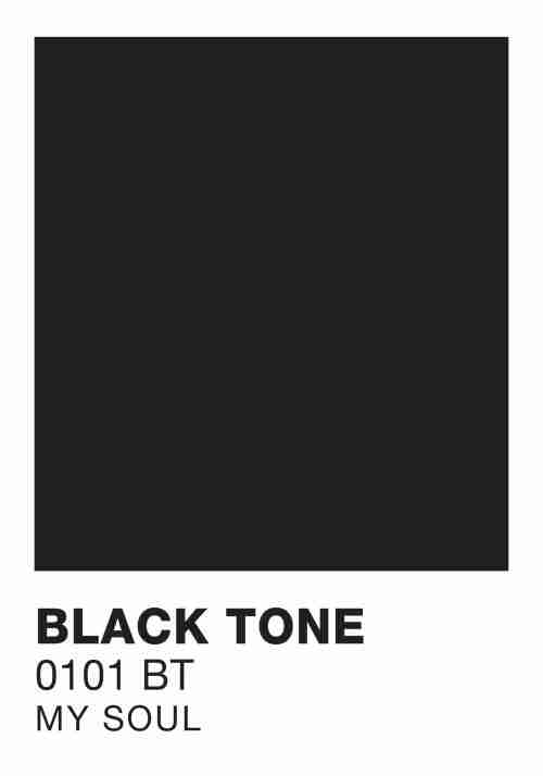 Black Tone Poster