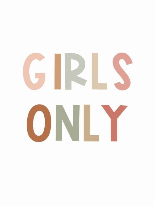 Girls Only Poster