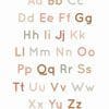 Alphabet No1 Poster