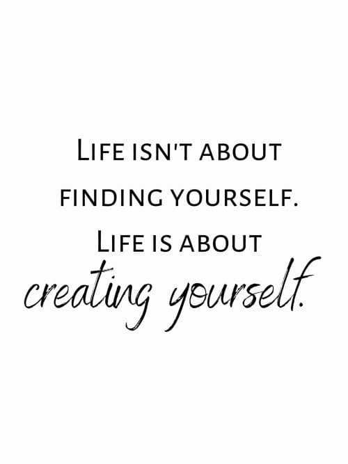 Creating Yourself Poster