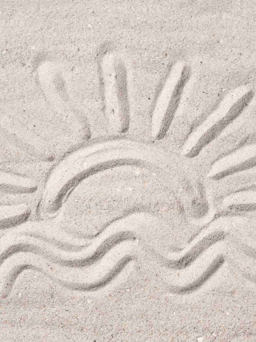 Sun in Sand Poster