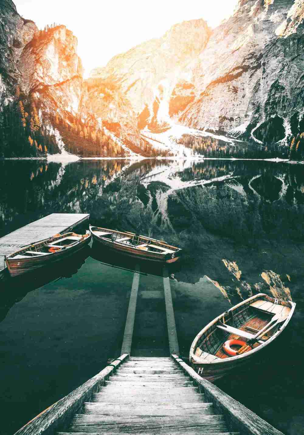 Båtar i Sjö Poster
