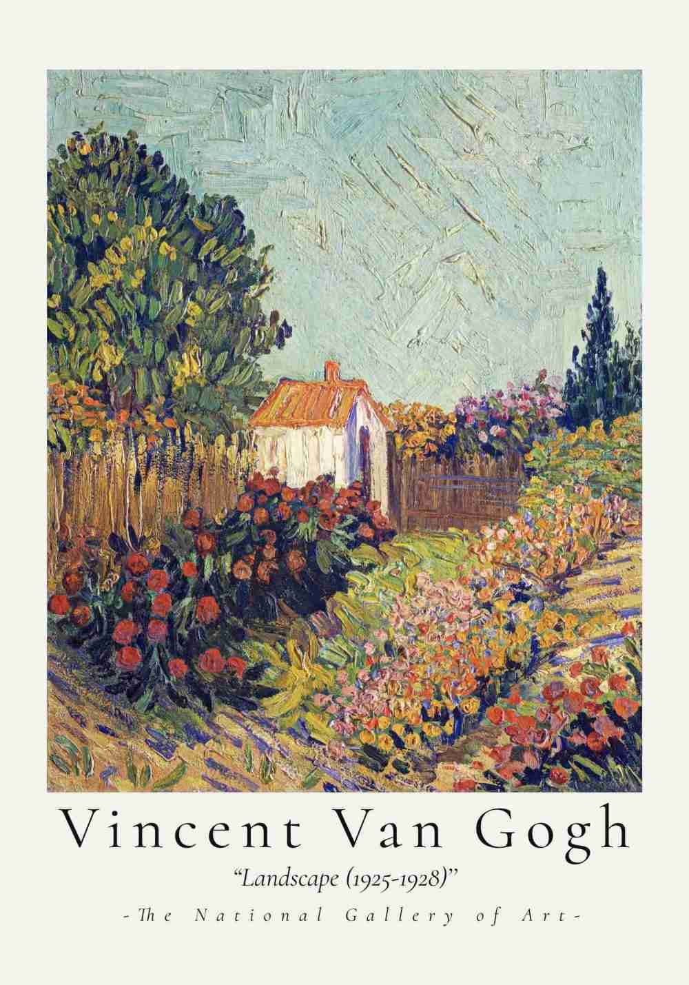 Vincent van Gogh Landskap Poster