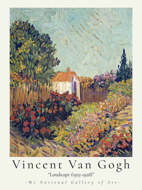 Vincent van Gogh Landskap Poster