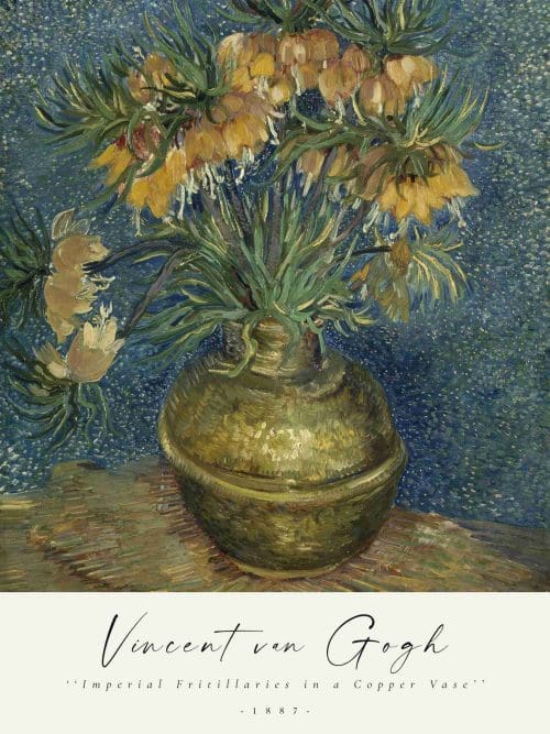 Vincent van Gogh Blommor Poster