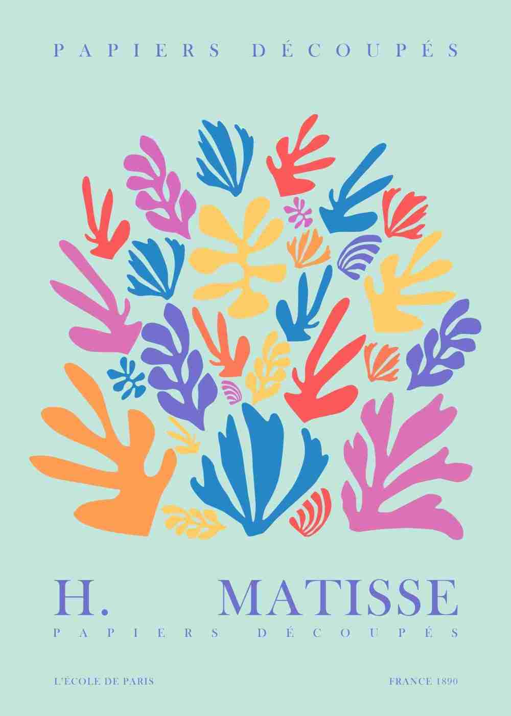 Matisse Blad Poster