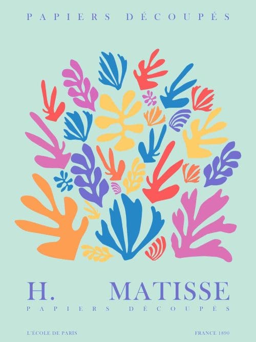 Matisse Blad Poster