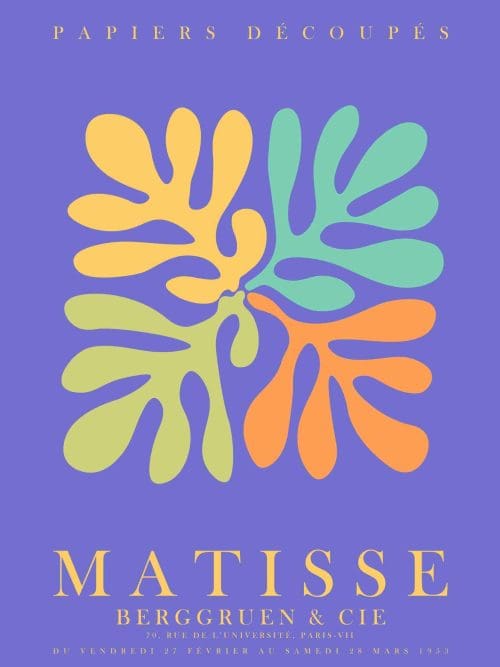 Matisse Konstnärlig Kontrast Poster