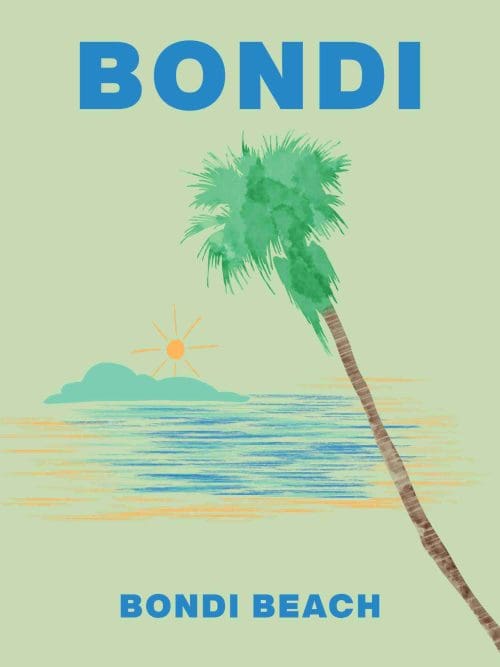 Bondi Beach Poster