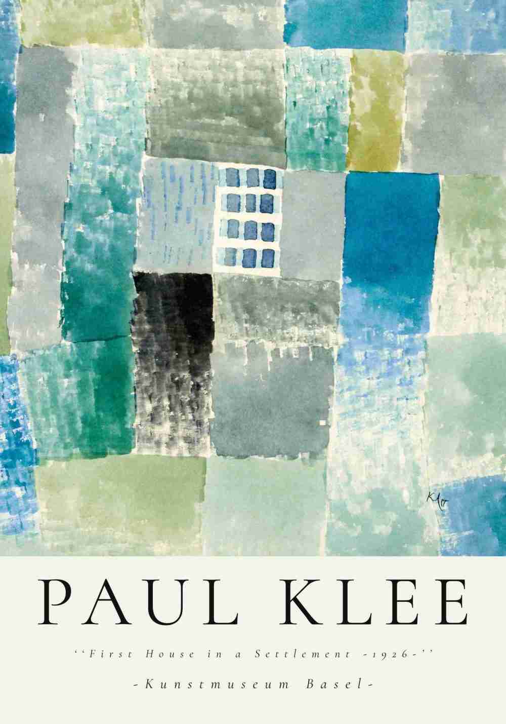 Paul Klee Mosaik Poster