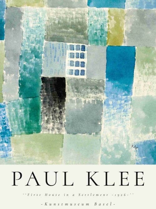 Paul Klee Mosaik Poster