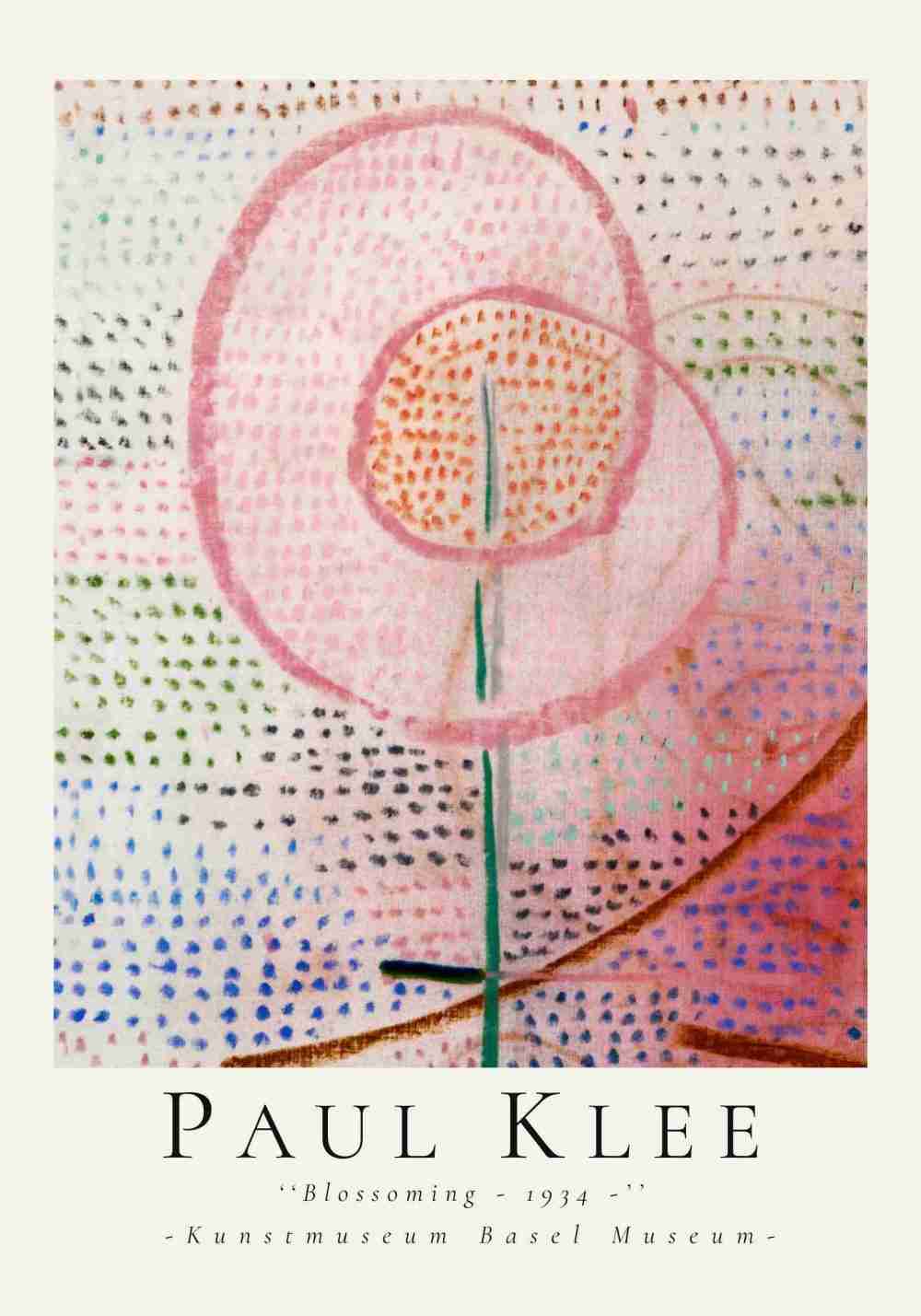 Paul Klee Abstrakta Former Poster