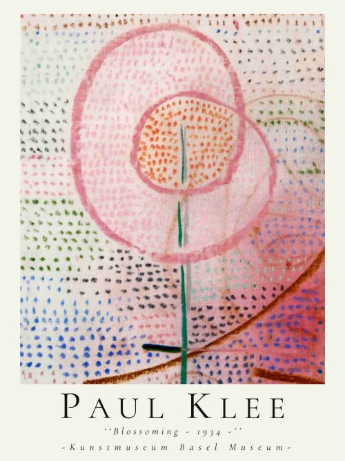 Paul Klee Abstrakta Former Poster