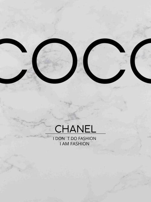 Coco Chanel Poster