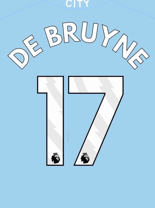 Kevin De Bruyne Fotbollströja Poster