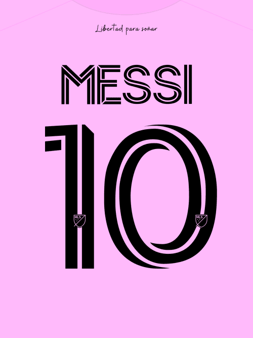 Leonel Messi Fotbollströja Poster