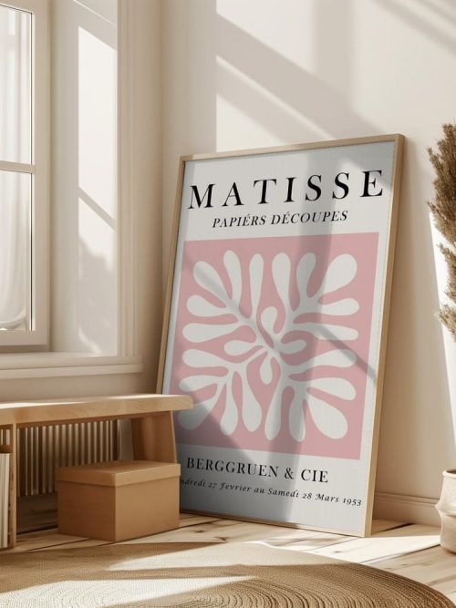 Matisse Rosa Konstverk Poster