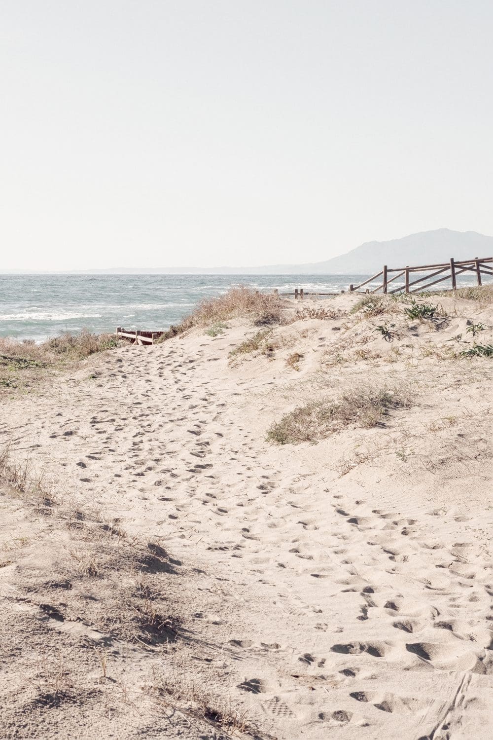 Sandstig Vid Havet Poster