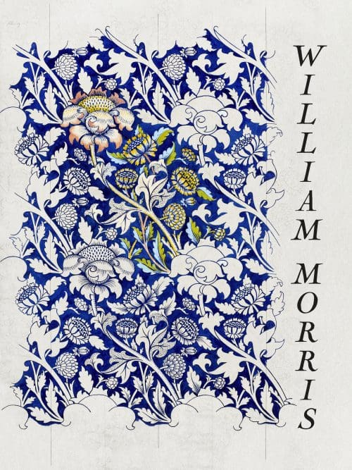 William Morris Blommigt Mönster Poster