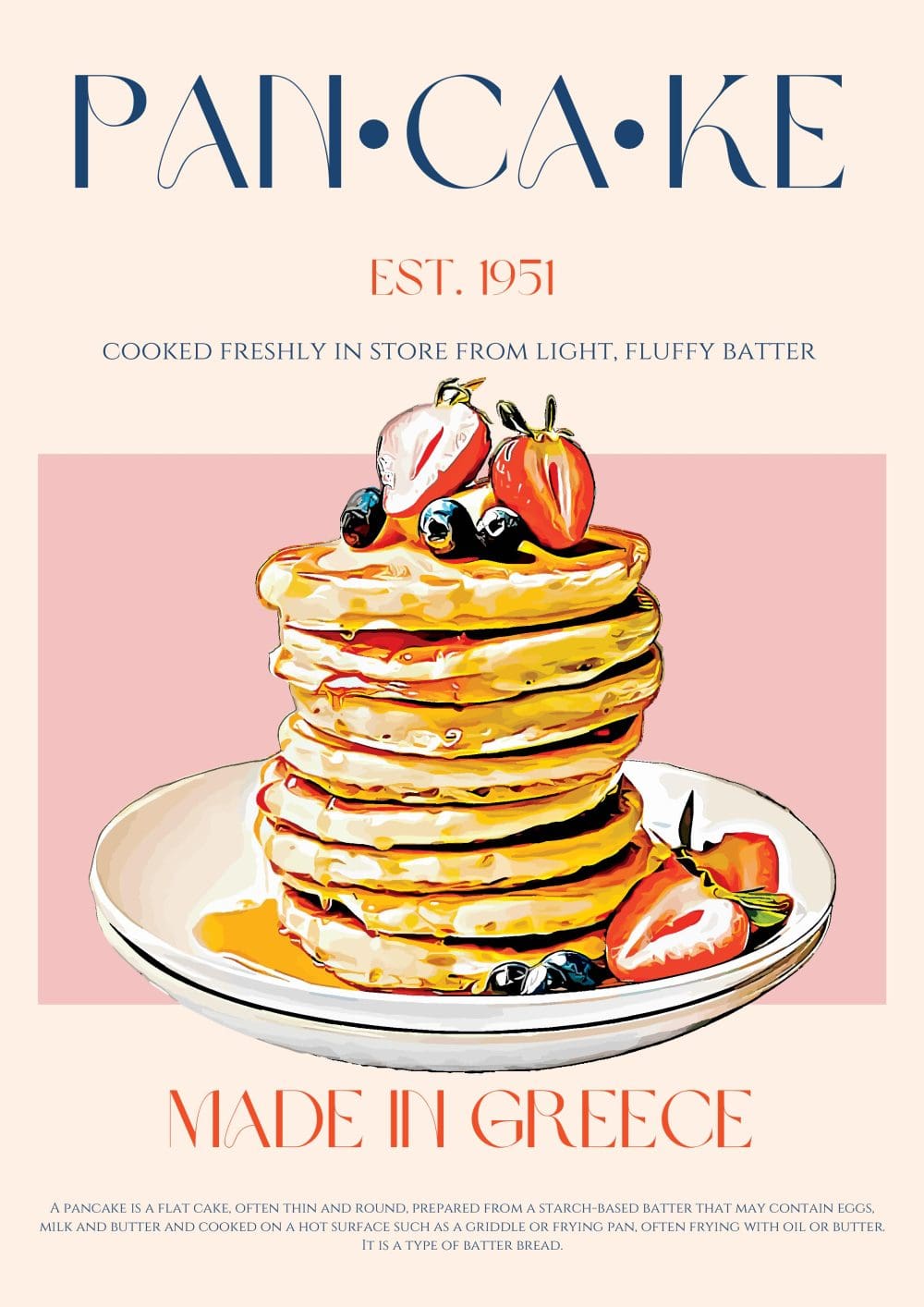 Pancake Poster