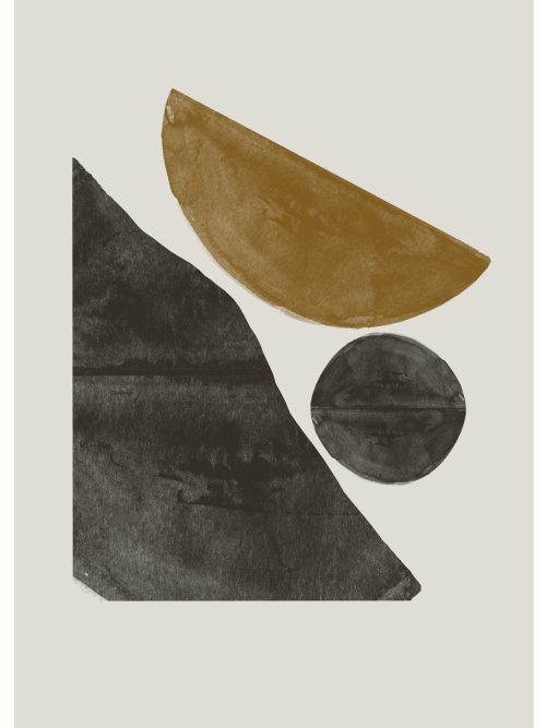 Abstrakt Geometrisk No2 Poster