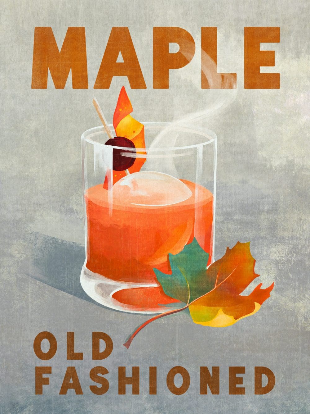 Maple Old Fashioned Poster