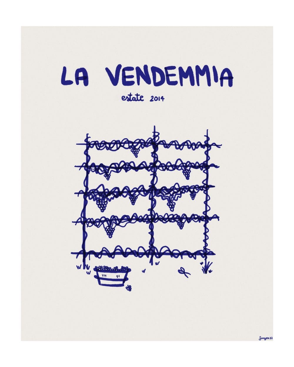 La Vendemmia Poster