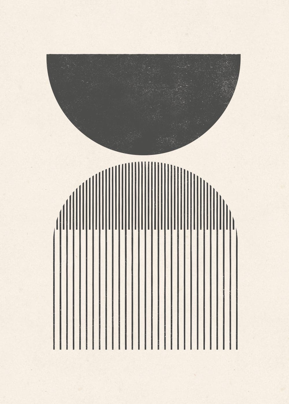 Abstrakt Minimalism No2 Poster